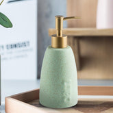 Homestic Liquid Soap Dispenser | Handwash Soap Dispenser | Soap Dispenser for Wash Basin | Shampoo Dispenser Bottle | Bathroom Dispenser Bottle | ZX044GN | 320 ml | Green